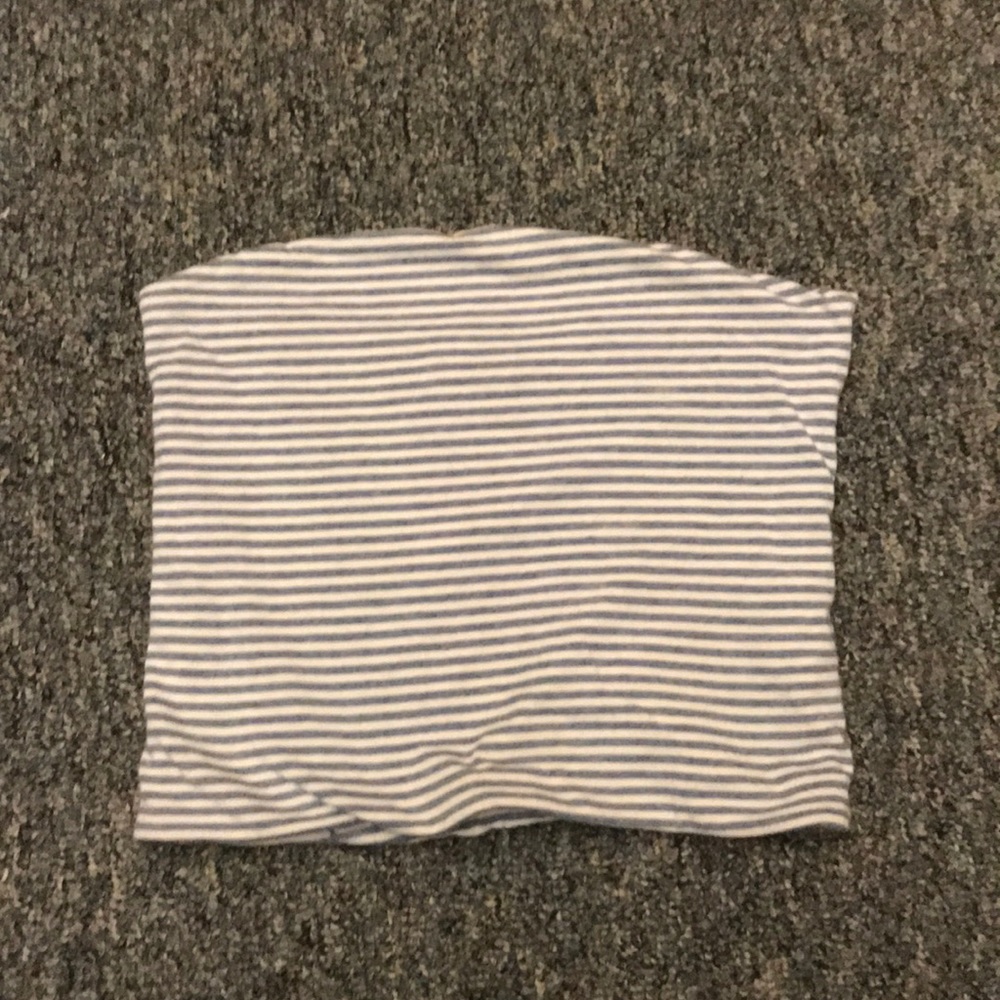 Stripy tube top
